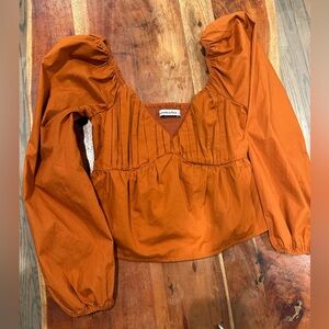 Abercrombie boho top XS